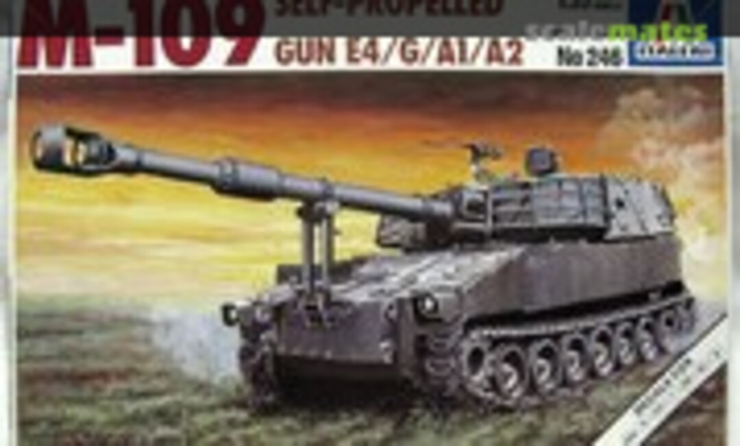 1:35 M-109 Self Propelled Gun E4/G/A1/A2 (Italeri 246)