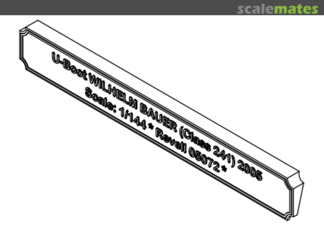 Boxart U-Boot WILHELM BAUER (Class 241) 2005 CTG - P003011_V0_R1 COBOTEC GROUP LTD.