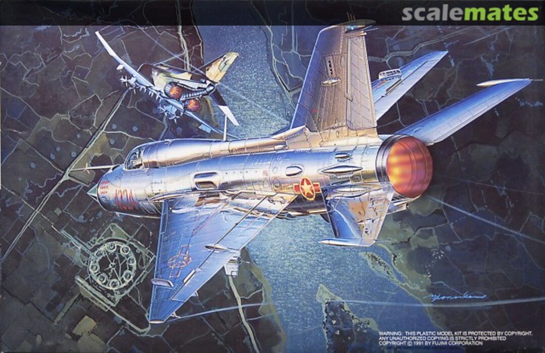 Boxart MiG-21PF (Early) 27026 Fujimi