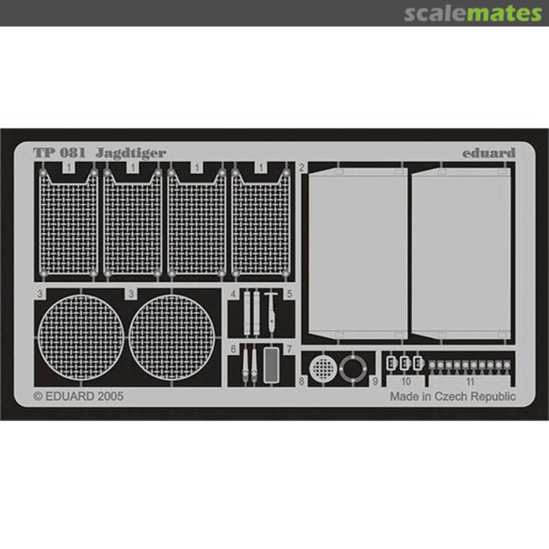 Boxart Jagdtiger Sd. Kfz. 186 TP081 Eduard