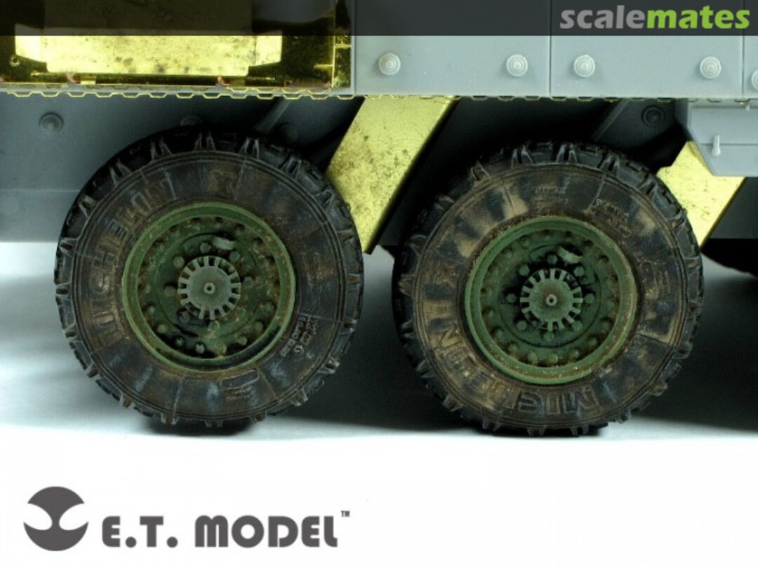 Boxart Stryker Armored Vehicle Weighted Road Wheels ER35-010 E.T. Model