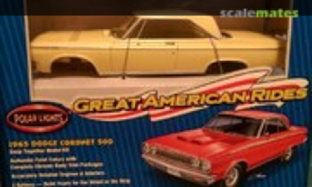 1:25 1965 Dodge Coronet 500 (Cream) (Polar Lights 6401)