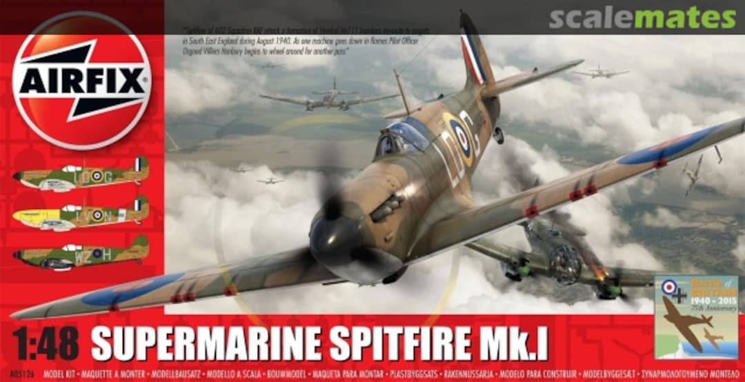 Boxart Supermarine Spitfire Mk.I A05126 Airfix