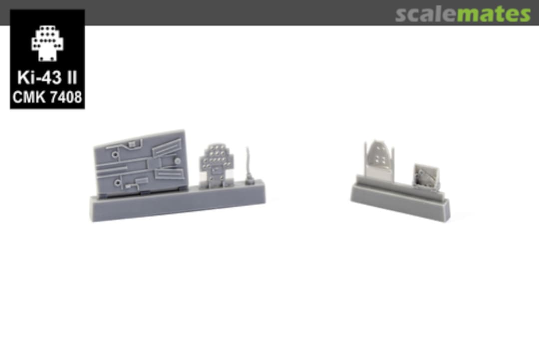Boxart Ki-43-II/III Hayabusa Cockpit Set 7408 CMK