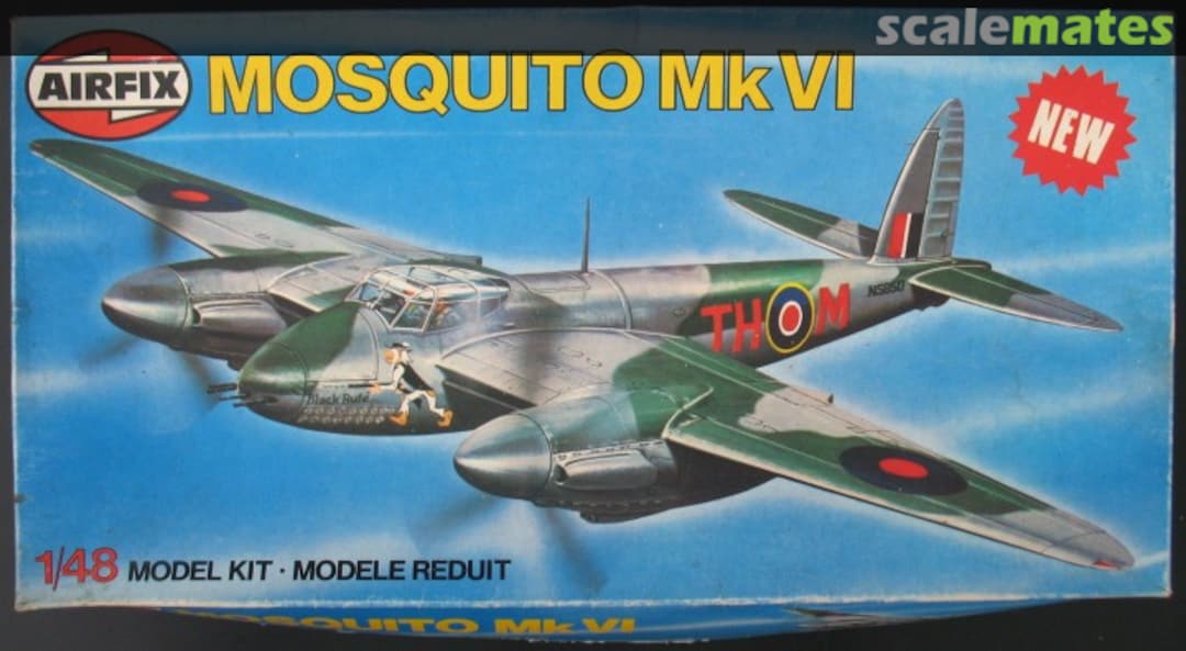 Boxart Mosquito Mk VI 07100-0 Airfix