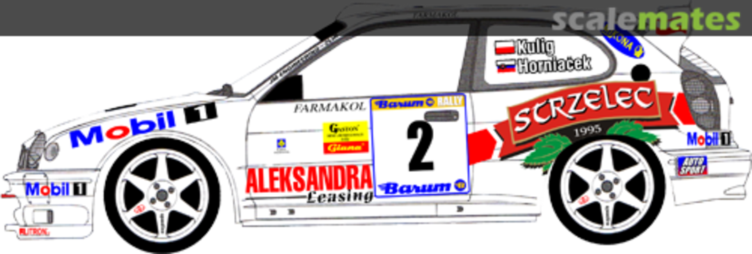 Boxart Toyota Corolla WRC (K-AM 5030) "STRZELEC" 24026 MF-Zone