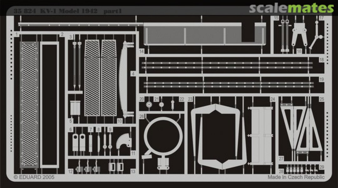 Boxart KV-1 Model 1942 35824 Eduard