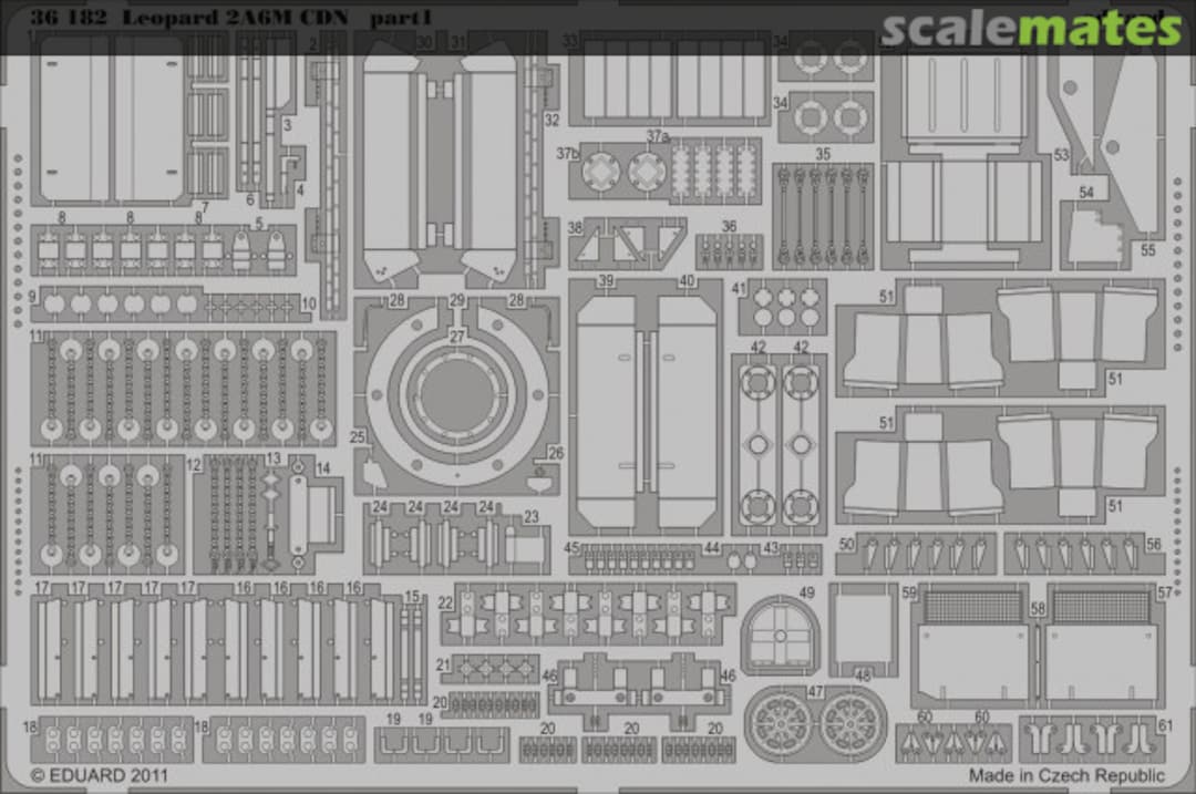 Boxart Leopard 2A6M CDN 36182 Eduard