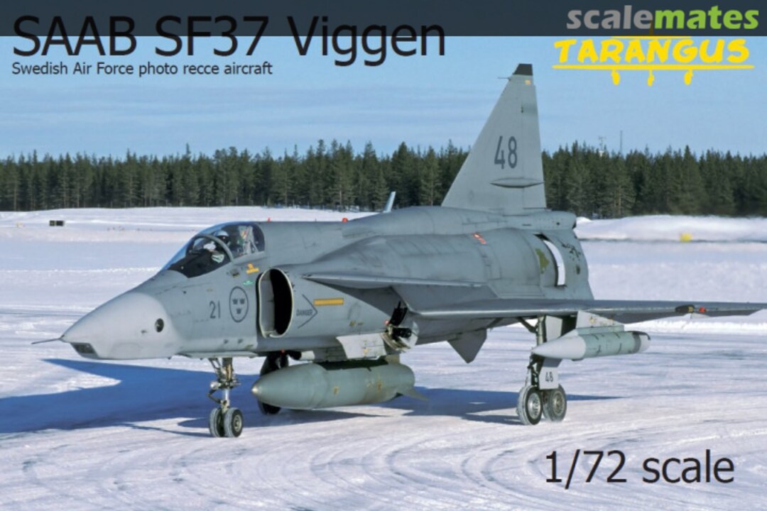 Boxart SAAB SF37 Viggen TA7204 Tarangus