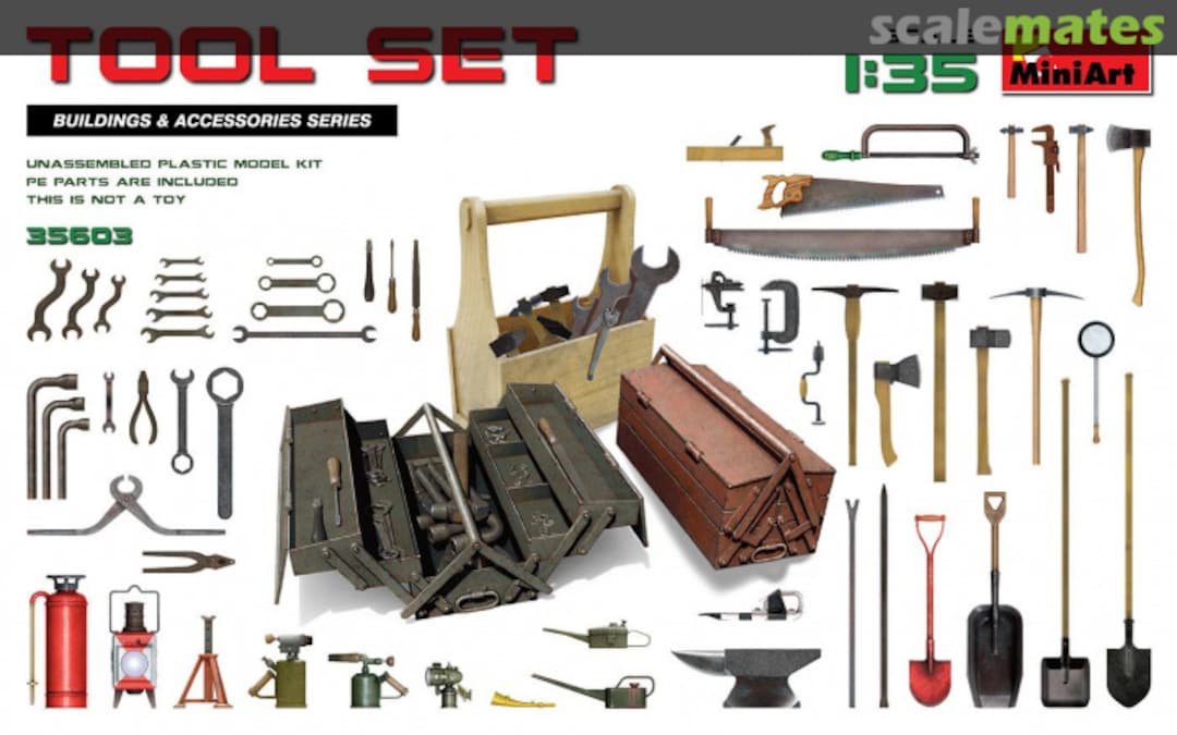 Boxart Tool Set 35603 MiniArt