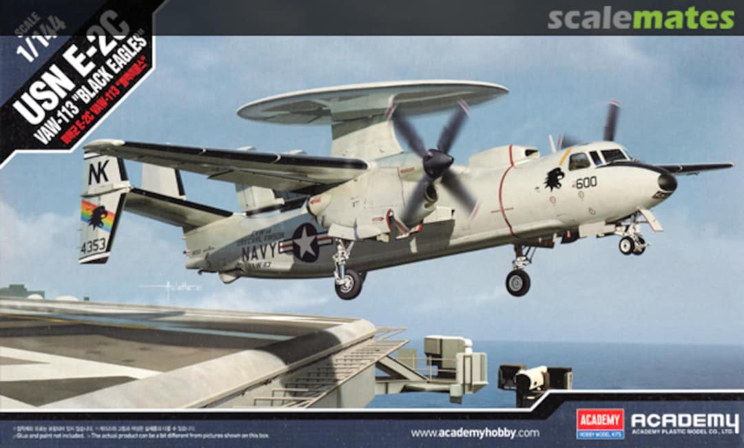 Boxart U.S. Navy E-2C VAW-113 Black Eagles 12623 Academy