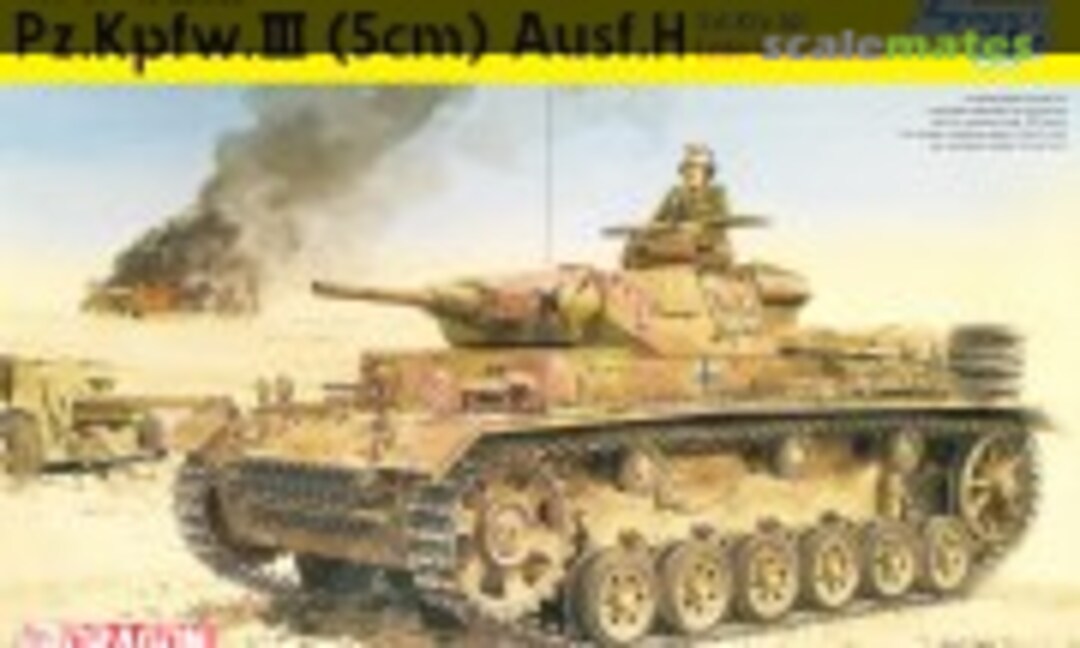 1:35 Pz.Kpfw.III (5cm) Ausf.H late (Tp) (Dragon 6642)