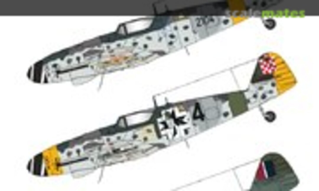 1:48 Croatian Ultimate Fighter #2 - Black 4 - Bf 109 G in Croatian service - part 2 (ToRo Model ED48009)