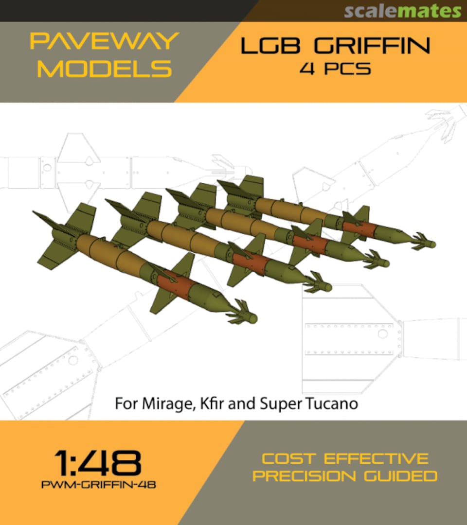 Boxart LGB Griffin PWM-GRIFFIN-48 Paveway Models