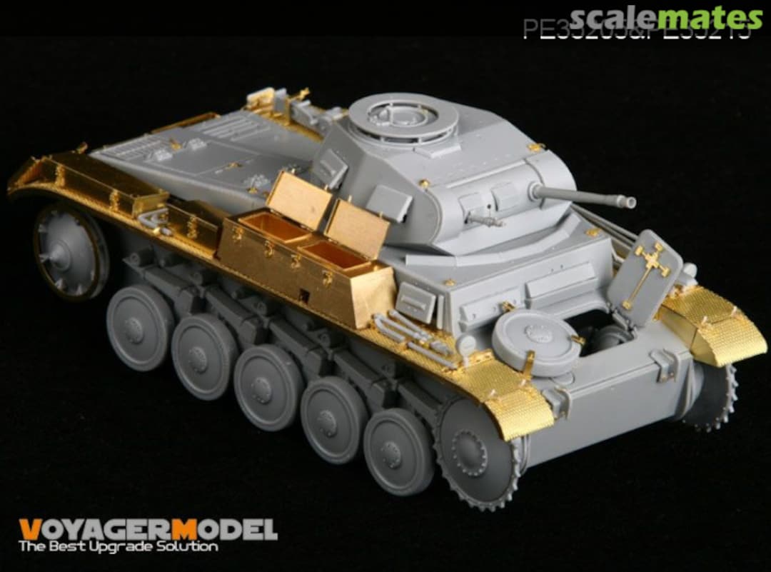 Boxart Fenders for Pz.Kpfw.II Early Version PE35215 Voyager Model