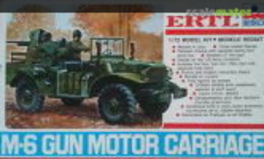 1:72 M-6 Gun Motor Carriage (ERTL 8516)