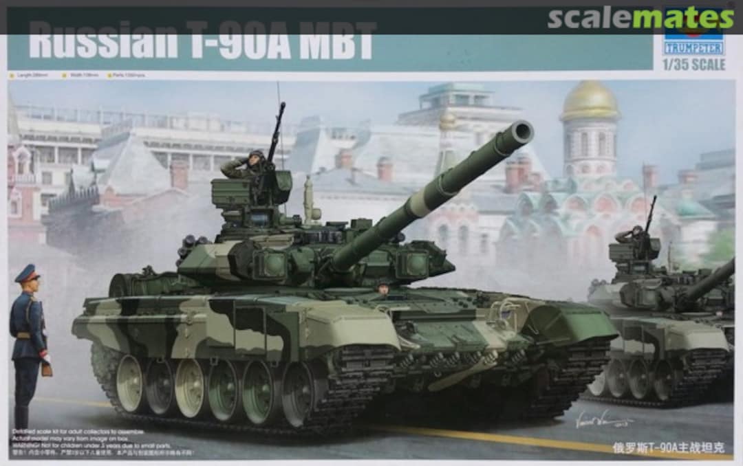 Boxart T-90A MBT 05562 Trumpeter