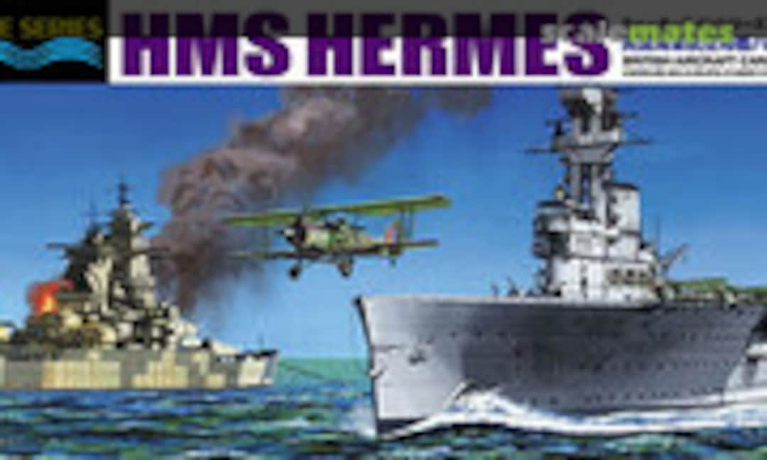 1:700 HMS Hermes (Richelieu Attack) (Aoshima 051023)