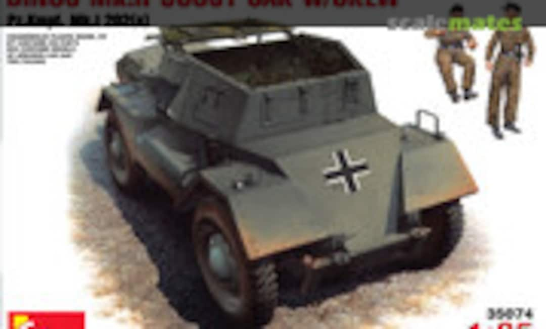 1:35 Dingo Mk.II Scout Car w/Crew (MiniArt 35074)