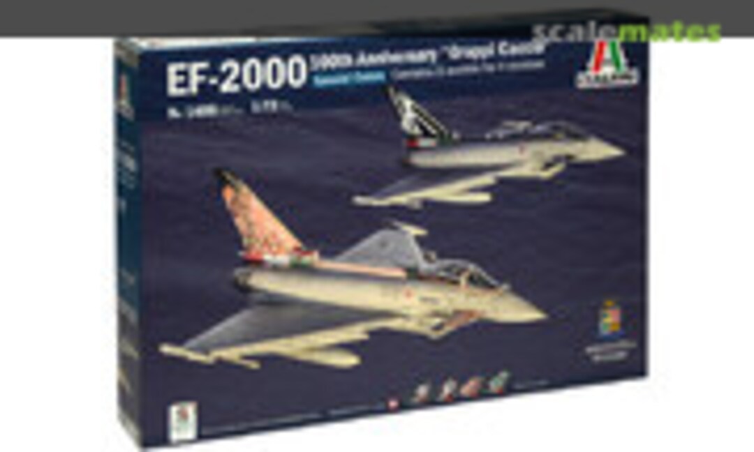 1:72 EF-2000 100th Ann. &quot;Gruppi Caccia&quot; (Italeri 1406)