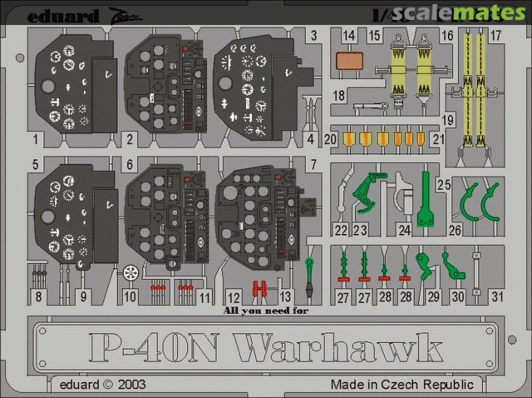 Boxart P-40N 49233 Eduard