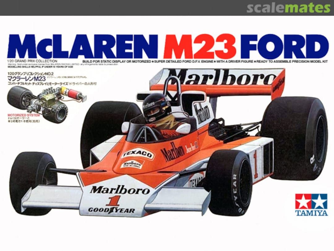 Boxart McLaren M23 Ford GC2002 Tamiya