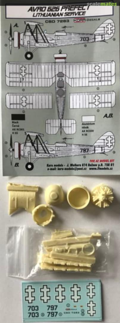 Boxart Avro 626 Prefect CSD7283 Kora Models