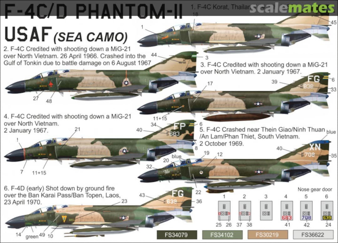 Boxart F-4C/D Phantom-II UR14495 UpRise