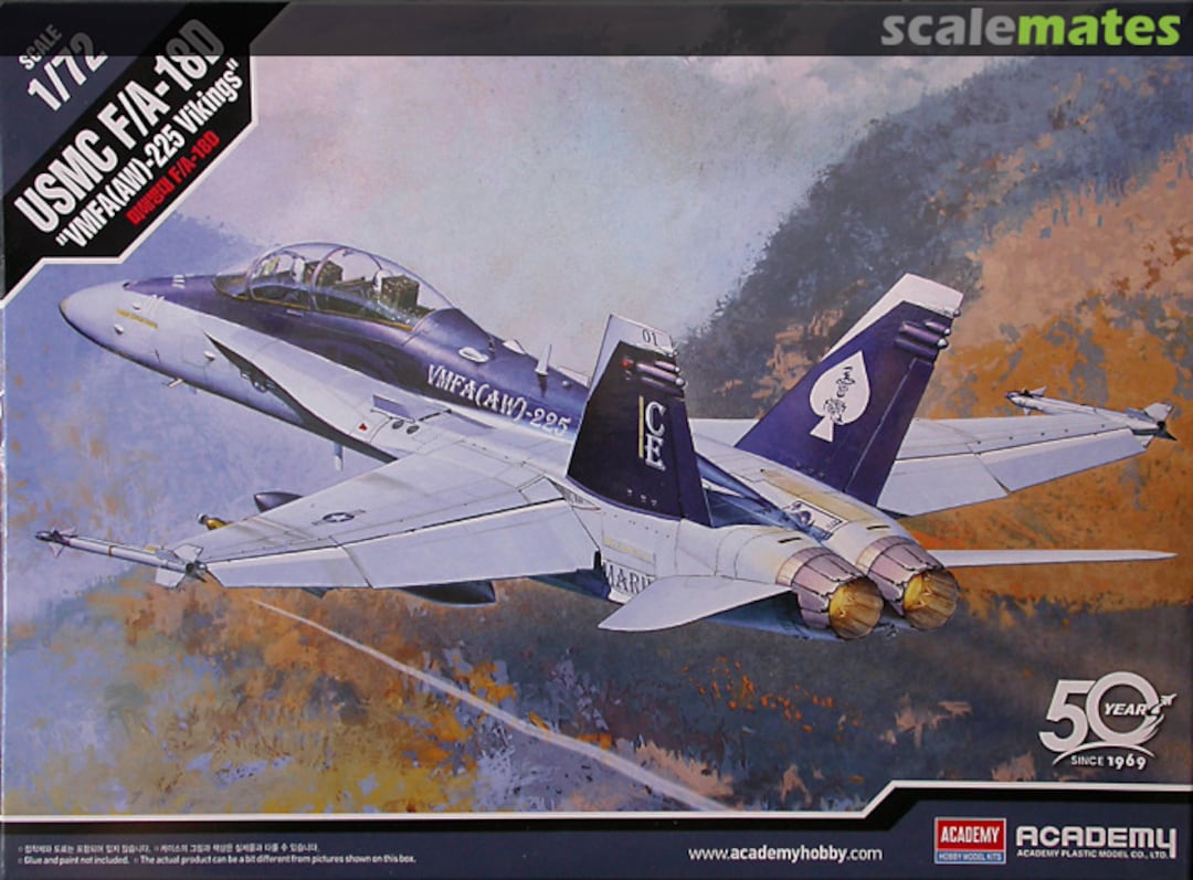 Boxart USMC F/A-18D "VMFA(AW)-225 Vikings" 12422 Academy