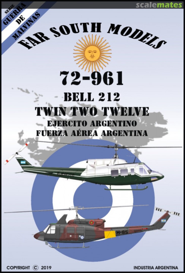 Boxart Bell 212 Twin Two Twelve 72-961 Far South Models