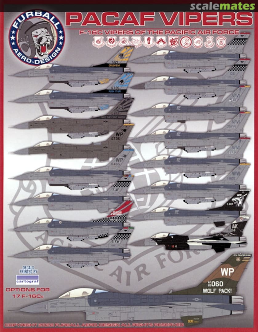 Boxart PACAF Vipers 48-084 Furball Aero-Design