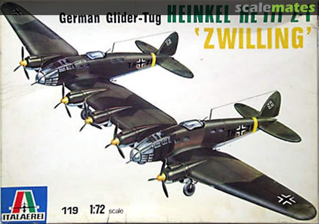 Boxart Heinkel He 111 Z-1 'Zwilling' 119 Italaerei