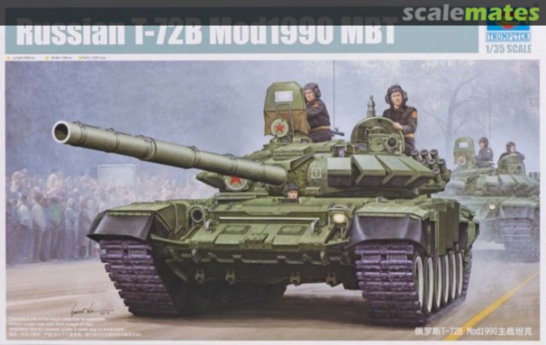 Boxart T-72B Mod1990 MBT 05564 Trumpeter