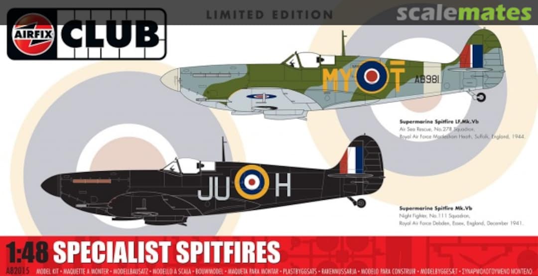 Boxart Specialist Spitfires A82015 Airfix