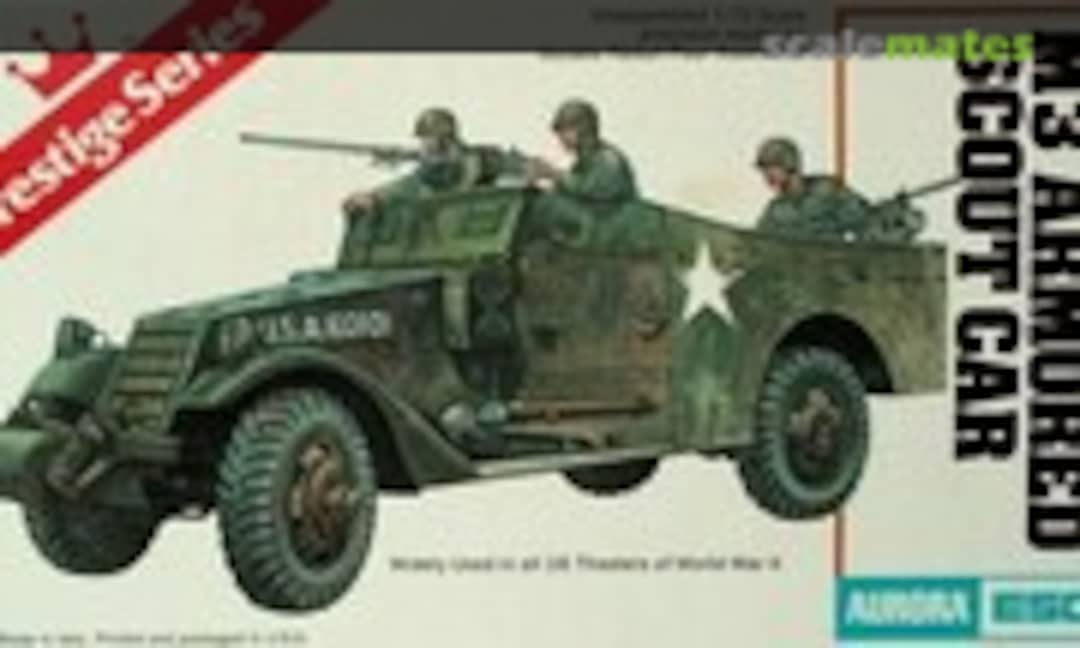 1:72 M3 Armored Scout Car (Aurora/ESCI 6207)