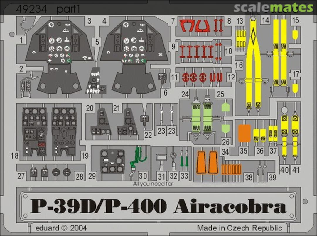 Boxart P-39D/P-400 49234 Eduard