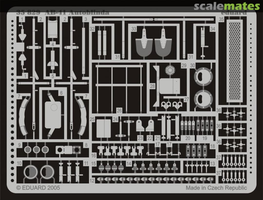 Boxart AB-41 Autoblinda 35829 Eduard