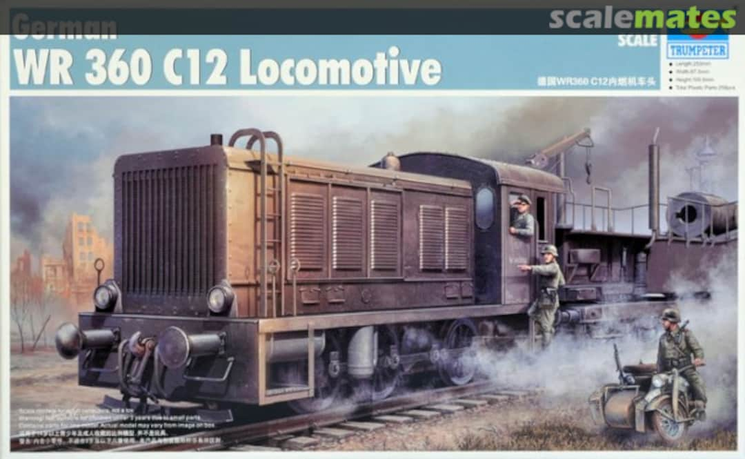 Boxart WR 360 C12 Locomotive 00216 Trumpeter