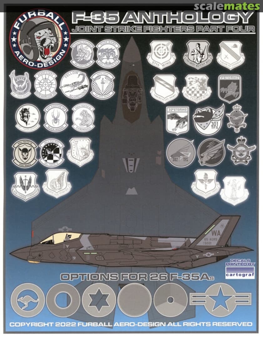 Boxart F-35 Anthology 48-085 Furball Aero-Design