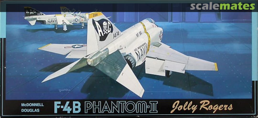 Boxart F-4B Phantom-II Jolly Rogers 7A-G11 Fujimi