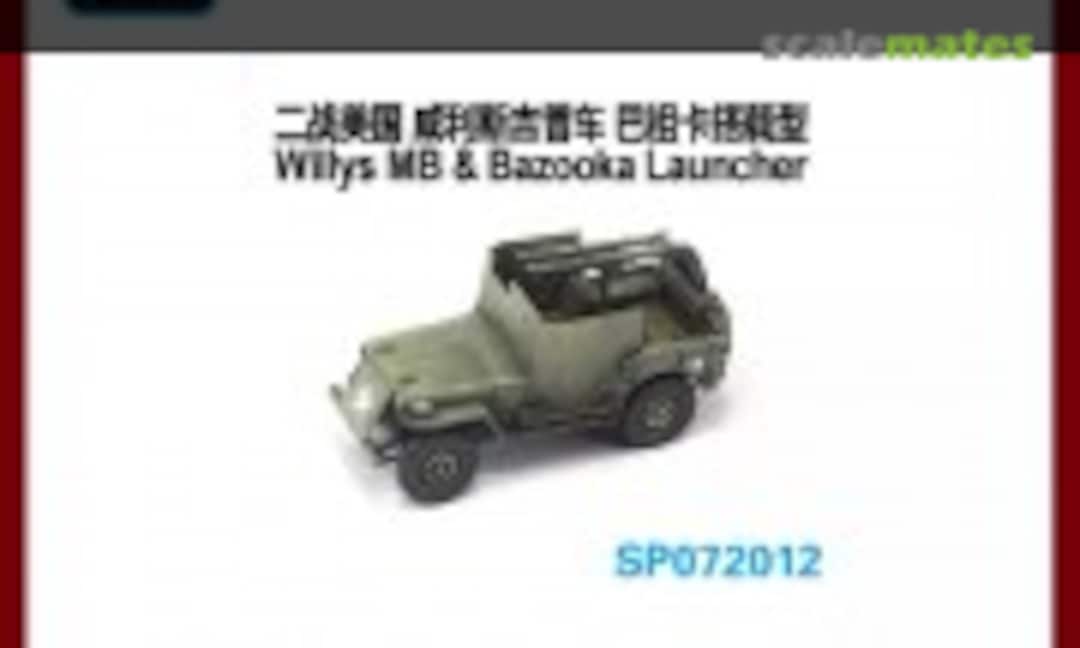 1:72 Willys MB &amp; Bazooka Launcher (S-Model (China) SP072012)