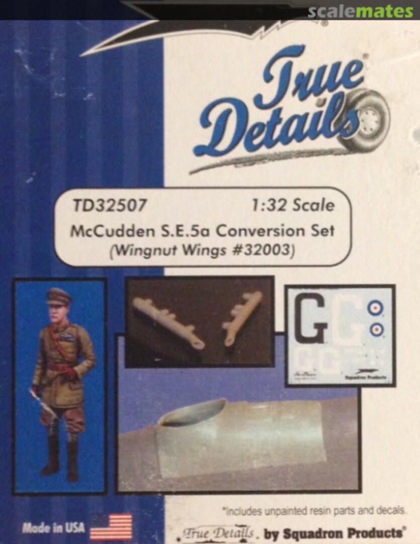 Boxart McCudden S.E.5a Conversion Set 32507 True Details