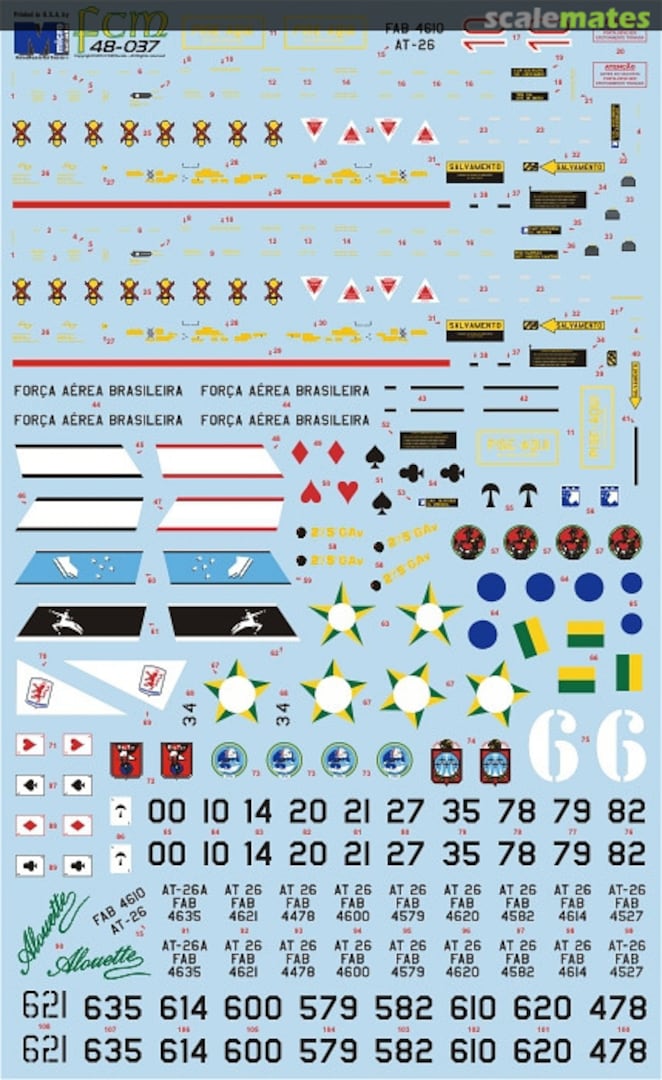 Contents Aermacchi MB 326 48-037 FCM