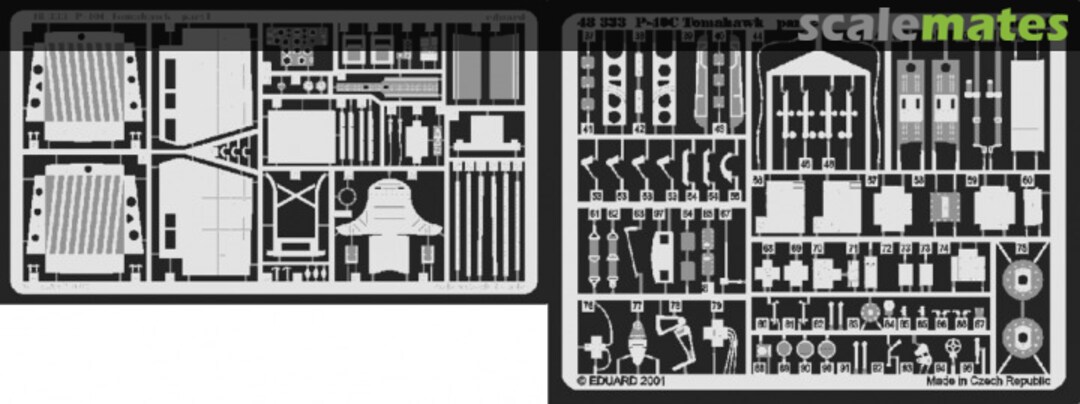 Boxart P-40C 48333 Eduard