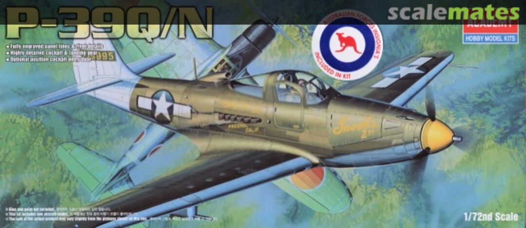 Boxart P-39Q/N 12494 Academy