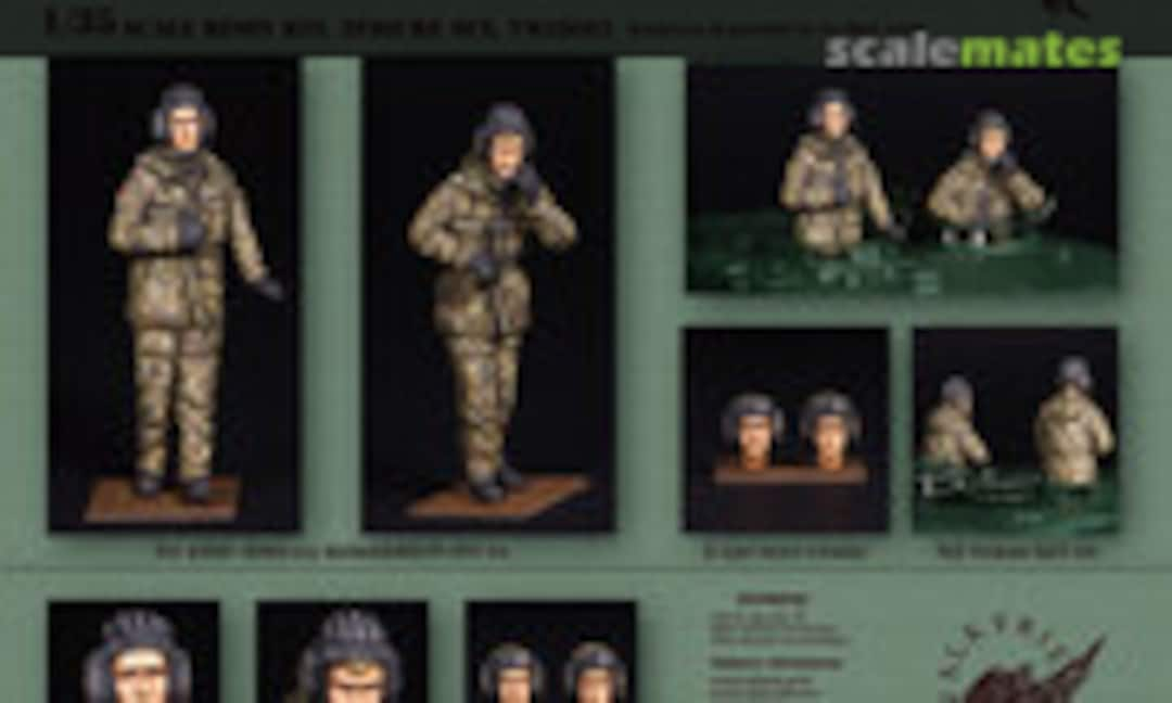 1:35 Bundeswehr Tank Crew (1990~2000 Era) (Valkyrie Miniature VM35012)