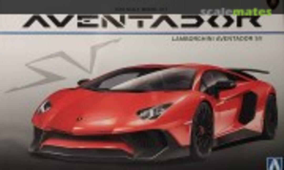 1:24 Lamborghini Aventador LP750-4 SV (Aoshima 051207)