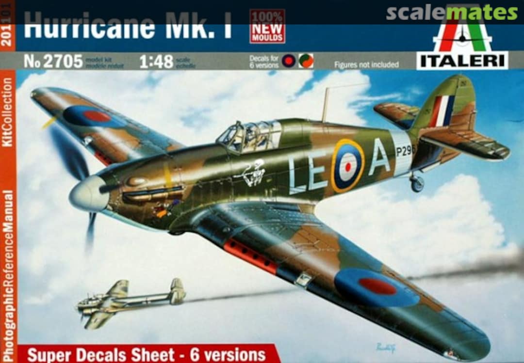 Boxart Hurricane Mk. I 2705 Italeri