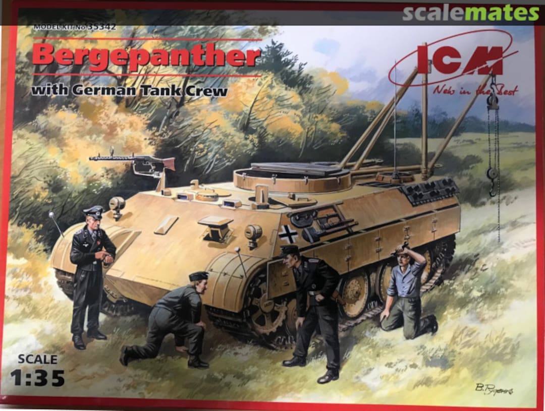 Boxart Bergepanther 35342 ICM