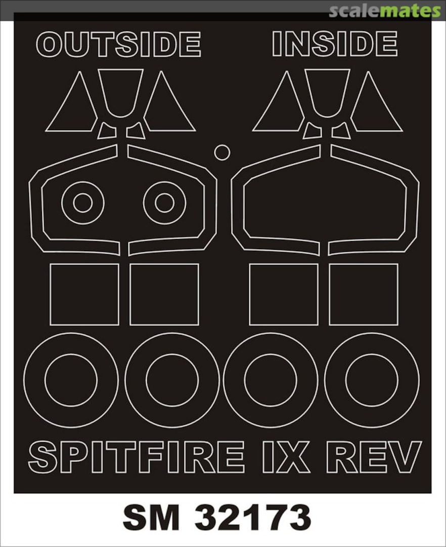 Boxart Spitfire Mk.IX SM32173 Montex